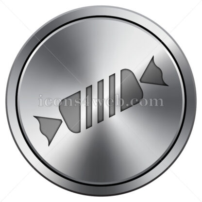 Candy icon. Round icon imitating metal. - Website icons