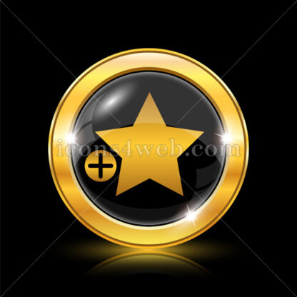 Add to favorites golden icon. - Website icons