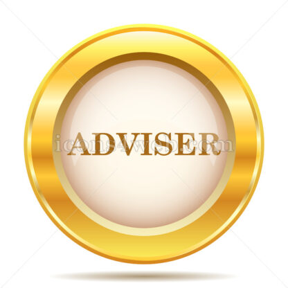 Adviser golden button - Website icons