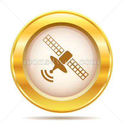 Antenna golden button - Website icons