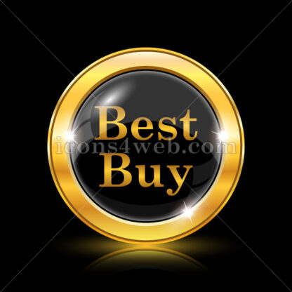Best buy golden icon. - Website icons