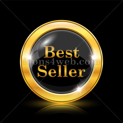 Best seller golden icon. - Website icons