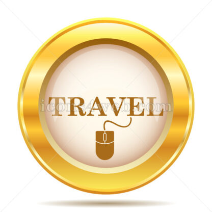 Book online travel golden button - Website icons