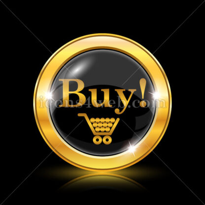 Buy golden icon. - Website icons