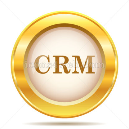 CRM golden button - Website icons