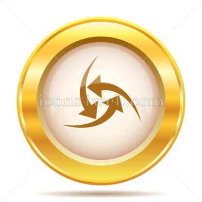 Change arrows golden button - Website icons