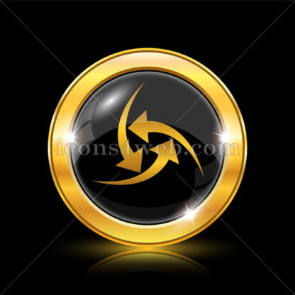 Change arrows golden icon. - Website icons