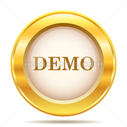 Demo golden button - Website icons