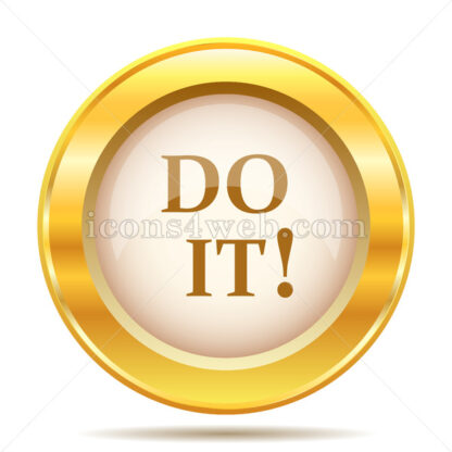 Do it golden button - Website icons