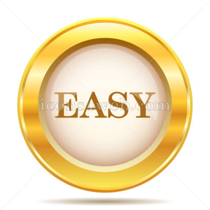 Easy golden button - Website icons