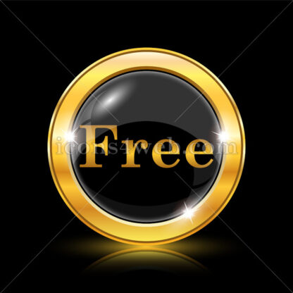 Free golden icon. - Website icons