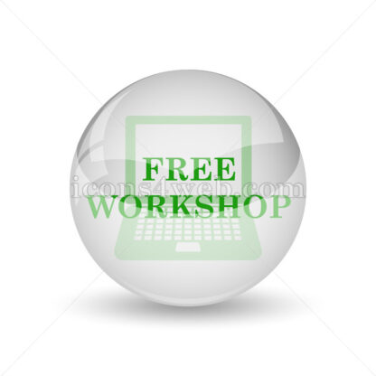 Free workshop glossy icon. Free workshop glossy button - Website icons