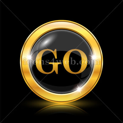 GO golden icon. - Website icons