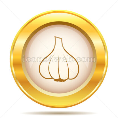 Garlic golden button - Website icons
