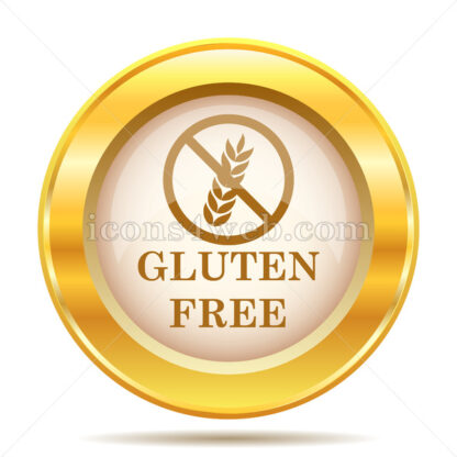 Gluten free golden button - Website icons