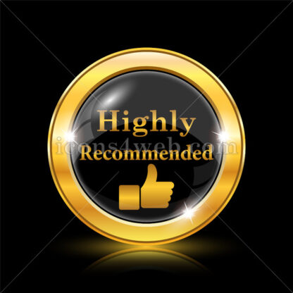 Highly recommended golden icon. - Website icons