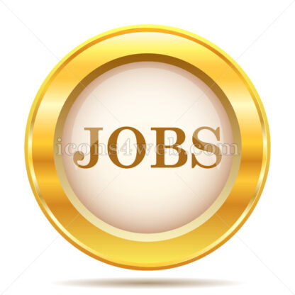 Jobs golden button - Website icons