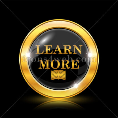 Learn more golden icon. - Website icons