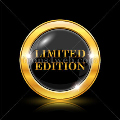 Limited edition golden icon. - Website icons