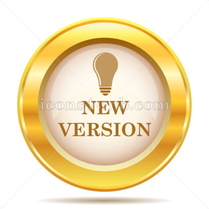 New version golden button - Website icons