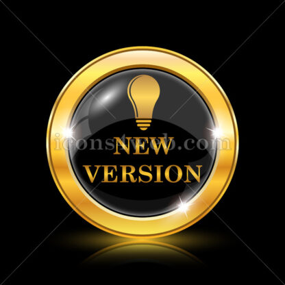 New version golden icon. - Website icons