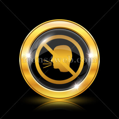 No talking golden icon. - Website icons