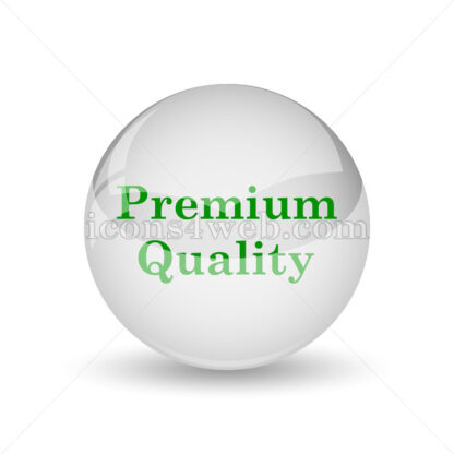 Premium quality glossy icon. Premium quality glossy button - Website icons