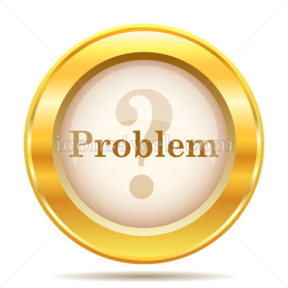 Problem golden button - Website icons