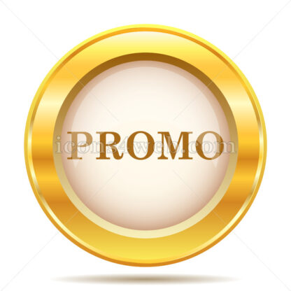 Promo golden button - Website icons