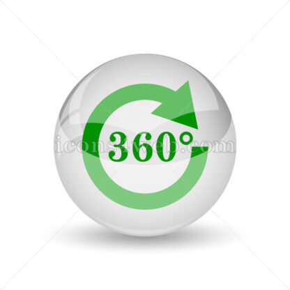Reload 360 glossy icon. Reload 360 glossy button - Website icons