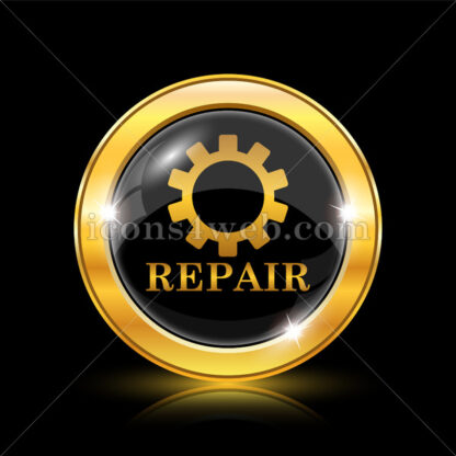 Repair golden icon. - Website icons