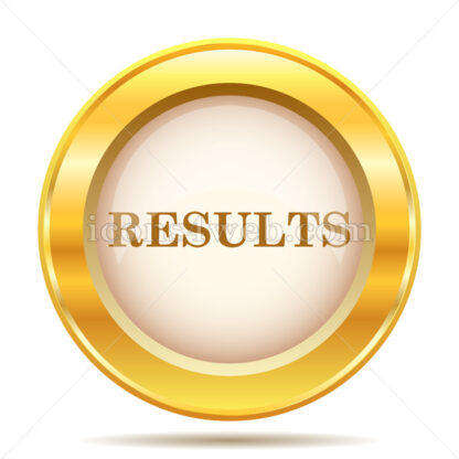 Results golden button - Website icons
