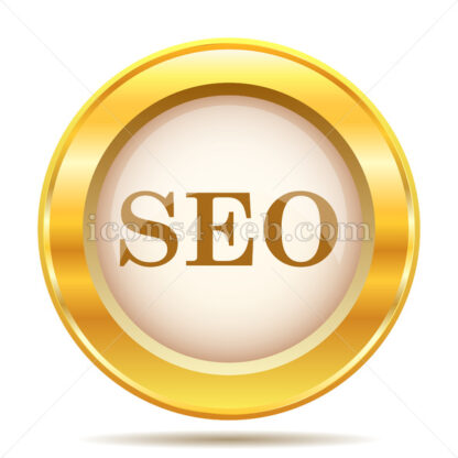 SEO golden button - Website icons