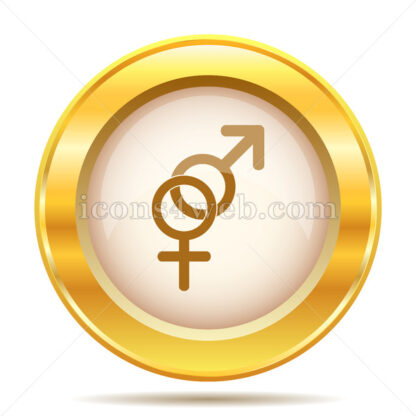 Sex golden button - Website icons