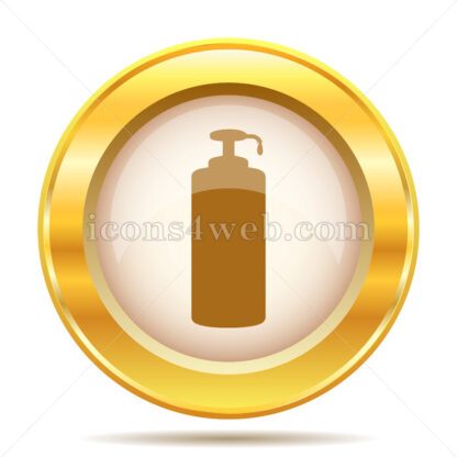 Soap golden button - Website icons