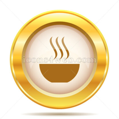 Soup golden button - Website icons
