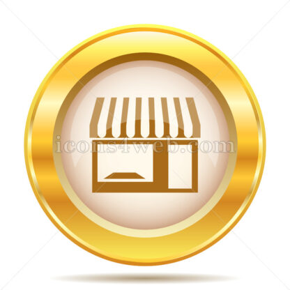 Store golden button - Website icons
