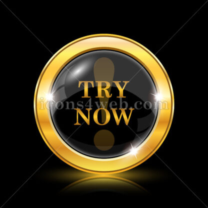 Try now golden icon. - Website icons