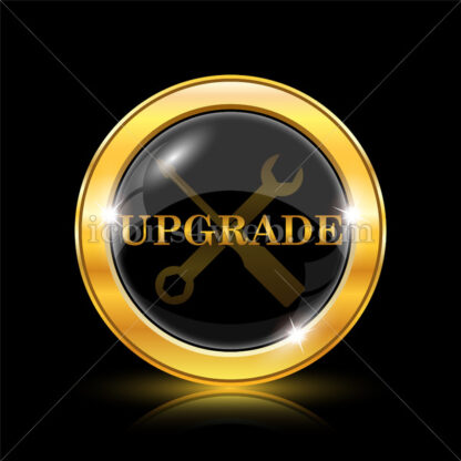 Upgrade golden icon. - Website icons