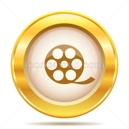 Video golden button - Website icons
