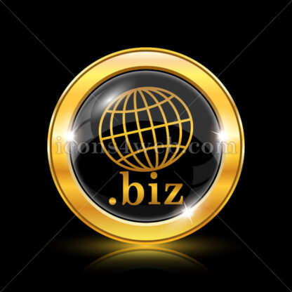 .biz golden icon. - Website icons