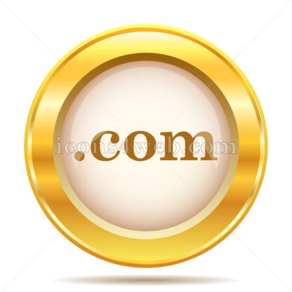.com golden button - Website icons