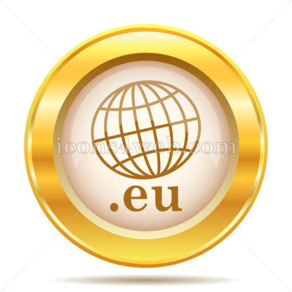.eu golden button - Website icons