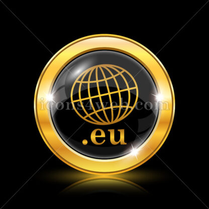 .eu golden icon. - Website icons