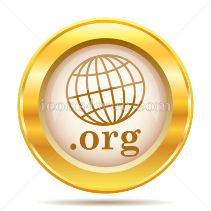 .org golden button - Website icons