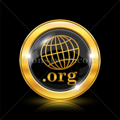 .org golden icon. - Website icons