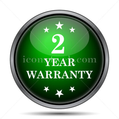 2 year warranty internet icon. - Website icons