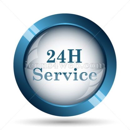 24H Service image icon. - Website icons
