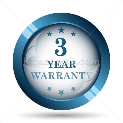 3 year warranty image icon. - Website icons
