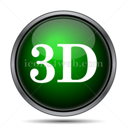 3D internet icon. - Website icons